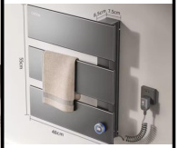 SDN-032 - SDN-032 SDN-ACC Solid Brass & Stainless Steel 5-Piece Complete Sets (Matte white/Black)