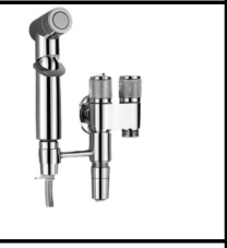 SDN-082 - SDN-082 SDN-063 Wall-Mounted Dual-Control Bath Shower Mixer (Chrome/Black/Grey)