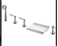 SDN-1158 - SDN-1158 SDN-1155 Multi-Hole Deck-Mounted Bathtub Mixer (clear)