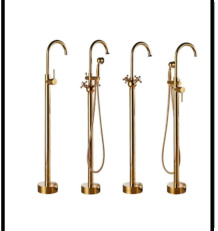 SDN-1163 - SDN-1163 SDN-1155 Multi-Hole Deck-Mounted Bathtub Mixer (gold)