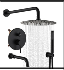 SDN-1168 - SDN-1168 SDN-1257 Luxury Floor-Mounted Freestanding Bathtub Filler (BLACK)