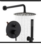 SDN-1176 - SDN-1176 SDN-1257 Luxury Floor-Mounted Freestanding Bathtub Filler (BLACK)