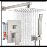 SDN-1181 - SDN-1181 SDN-1257 Luxury Floor-Mounted Freestanding Bathtub Filler (Brushed Nickel)