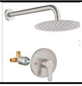 SDN-1192 - SDN-1192 SDN-1183 Architectural In-Wall Concealed Box Shower (Brushed Nickel)