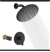 SDN-1194 - SDN-1194 SDN-1183 Architectural In-Wall Concealed Box Shower (BLACK)