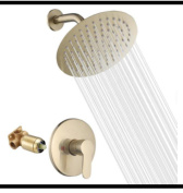 SDN-1195 - SDN-1195 SDN-1183 Architectural In-Wall Concealed Box Shower (Brushed gold)