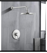SDN-1197 - SDN-1197 SDN-1183 Architectural In-Wall Concealed Box Shower (Chrome/black/gold)