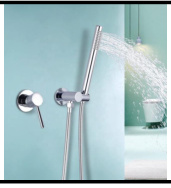 SDN-1208 - SDN-1208 SDN-1183 Architectural In-Wall Concealed Box Shower (chrome/black/Brushed gold)