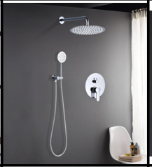 SDN-1215 - SDN-1215 SDN-1183 Architectural In-Wall Concealed Box Shower (Chrome)