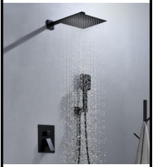 SDN-1217 - SDN-1217 SDN-1217 Multi-Key Piano Button Thermostatic Rain Shower (black)