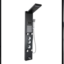SDN-1218 - SDN-1218 SDN-1217 Multi-Key Piano Button Thermostatic Rain Shower (black)
