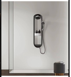 SDN-1220 - SDN-1220 SDN-1217 Multi-Key Piano Button Thermostatic Rain Shower (black)