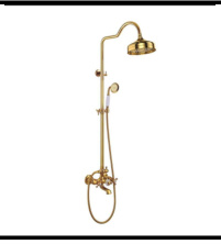SDN-1225 - SDN-1225 SDN-1217 Multi-Key Piano Button Thermostatic Rain Shower (gold)