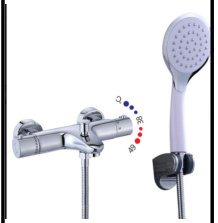 SDN-1245 - SDN-1245 SDN-1217 Multi-Key Piano Button Thermostatic Rain Shower (Chrome)
