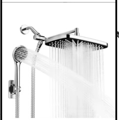 SDN-1251 - SDN-1251 SDN-1217 Multi-Key Piano Button Thermostatic Rain Shower (black/chrome)