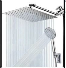 SDN-1253 - SDN-1253 SDN-1217 Multi-Key Piano Button Thermostatic Rain Shower (Chrome)
