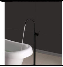 SDN-1259 - SDN-1259 SDN-1257 Luxury Floor-Mounted Freestanding Bathtub Filler (Black)
