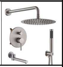 SDN-1260 - SDN-1260 SDN-1257 Luxury Floor-Mounted Freestanding Bathtub Filler (clear)