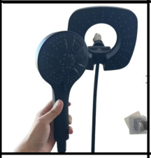 SDN-1269 - SDN-1269 SDN-1217 Multi-Key Piano Button Thermostatic Rain Shower (black/chrome)