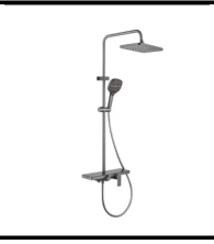 SDN-1280 - SDN-1280 SDN-1217 Multi-Key Piano Button Thermostatic Rain Shower (BLACK)