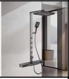 SDN-1287 - SDN-1287 SDN-1217 Multi-Key Piano Button Thermostatic Rain Shower (Standard)