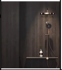 SDN-1294 - SDN-1294 SDN-1217 Multi-Key Piano Button Thermostatic Rain Shower (rose gold)