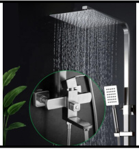 SDN-1315 - SDN-1315 SDN-1309 Hydro-Powered LED Real-Time Digital Display (Brushed Nickel)