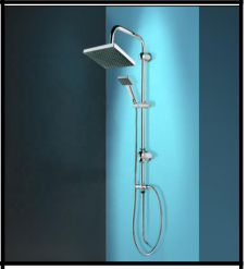 SDN-1344 - SDN-1344 SDN-1309 Hydro-Powered LED Real-Time Digital Display (Chrome)