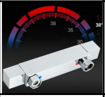SDN-1349 - SDN-1349 SDN-1309 Hydro-Powered LED Real-Time Digital Display (Clear)
