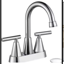 SDN-2006 - SDN-2006 SDN-G153 Food-Grade SUS304 Hot & Cold Basin Mixer (black)