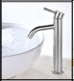 SDN-2053 - SDN-2053 SDN-G153 Food-Grade SUS304 Hot & Cold Basin Mixer (Brass)