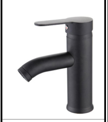 SDN-2068A - SDN-2068A SDN-G153 Food-Grade SUS304 Hot & Cold Basin Mixer (black)