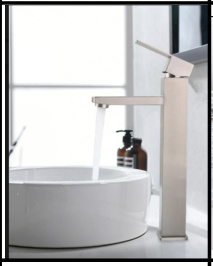 SDN-2068B - SDN-2068B SDN-G153 Food-Grade SUS304 Hot & Cold Basin Mixer (Brushed)