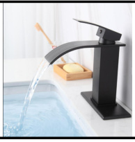 SDN-6219 - SDN-6219 SDN-6317 Luxury Laminar Waterfall Vanity Mixer (black)