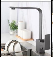 SDN-7096C - SDN-7096C SDN-7091 Industrial Heavy-Duty Spring Pre-Rinse (Black+brushed+gold)