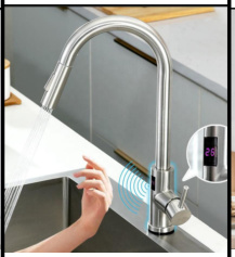 SDN-7097A - SDN-7097A SDN-7091 Industrial Heavy-Duty Spring Pre-Rinse (Brushed nickel+black+Chrome+Brushed nickel)