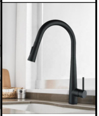 SDN-7097B - SDN-7097B SDN-7091 Industrial Heavy-Duty Spring Pre-Rinse (Black/white/Chrome/Brushed nickel)