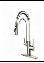 SDN-7302A - SDN-7302A SDN-7300 Commercial High-Arch Pull-Down Gooseneck (Brushed nickel)