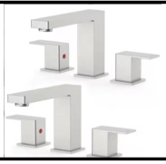 SDN-G153 - SDN-G153 SDN-G153 Food-Grade SUS304 Hot & Cold Basin Mixer (Chrome)